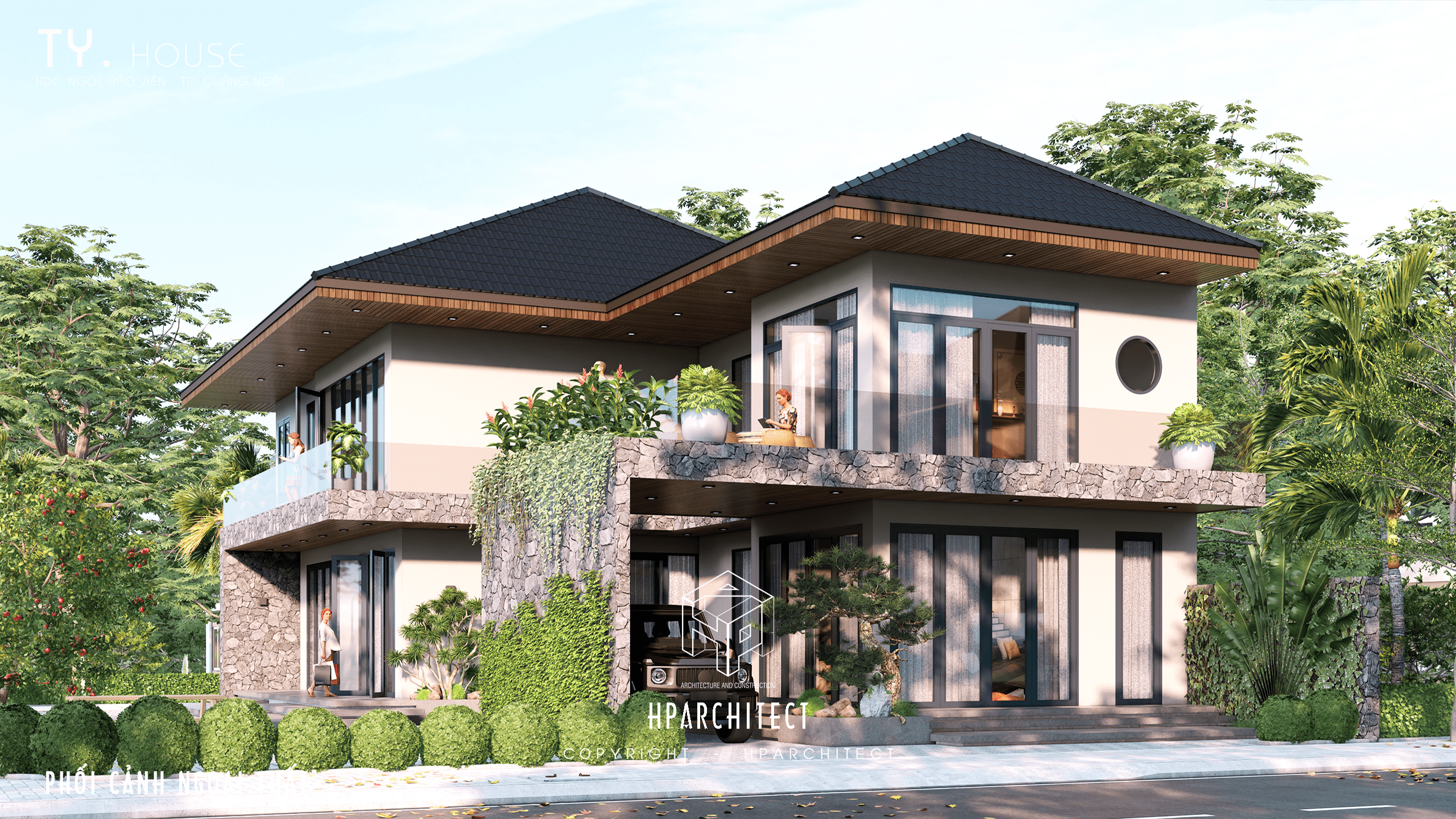 3 mẫu kiến trúc biệt thự – Giao thoa giữa các phong cách