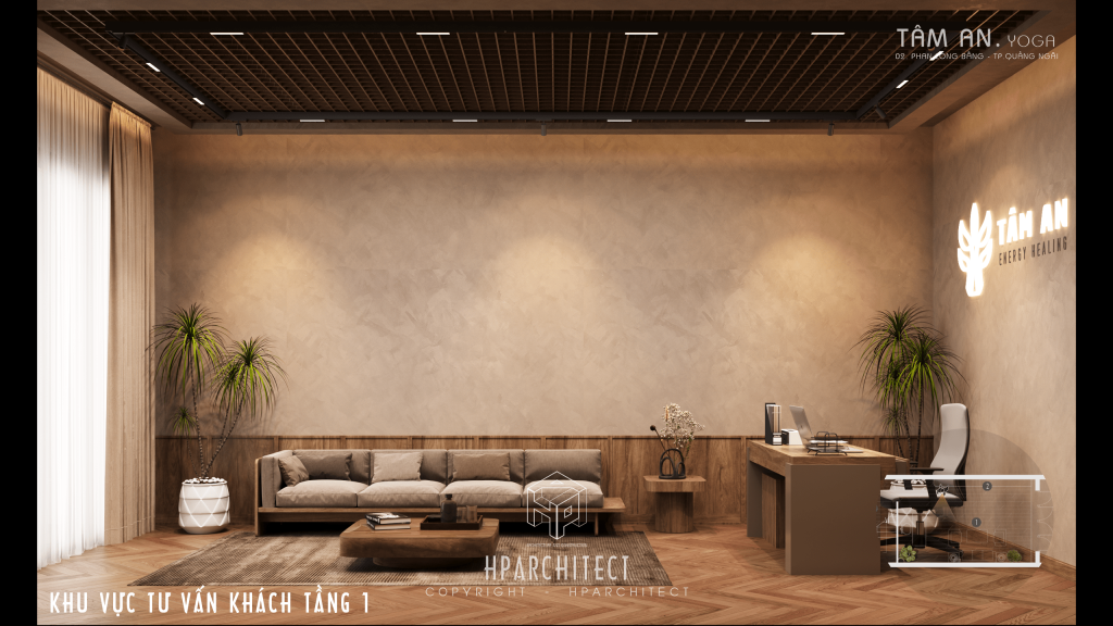 Ánh sáng tự nhiên và đèn gián tiếp mang lại cảm giác dễ chịu