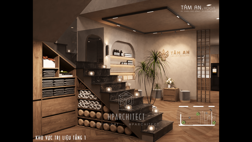 Màu sắc trung tính, tạo cảm giác ấm áp và thư giãn