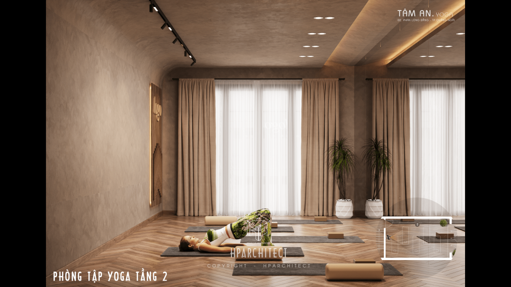 Ánh sáng tự nhiên và đèn gián tiếp mang lại cảm giác dễ chịu