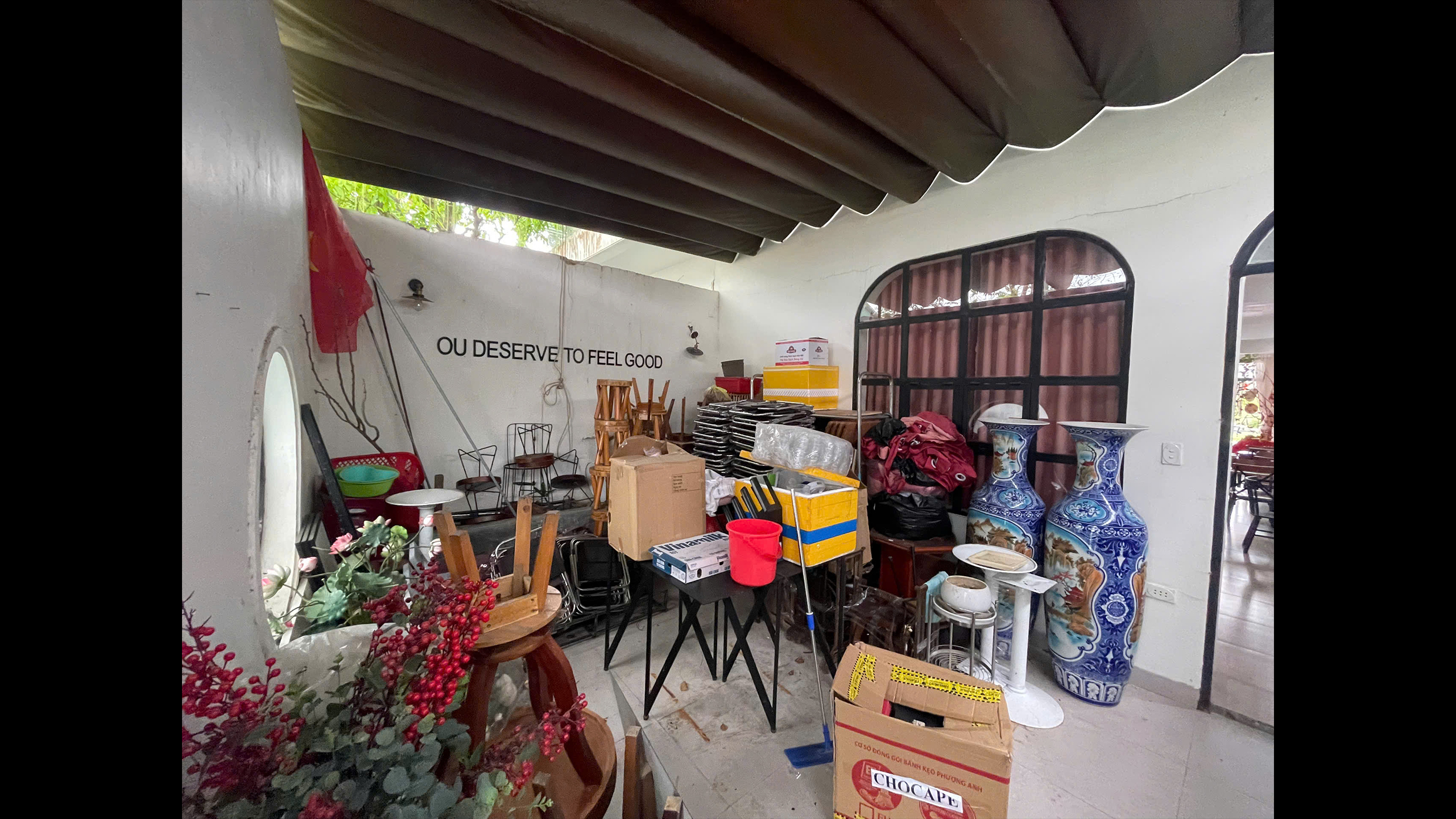 Kho cũ lúc trước