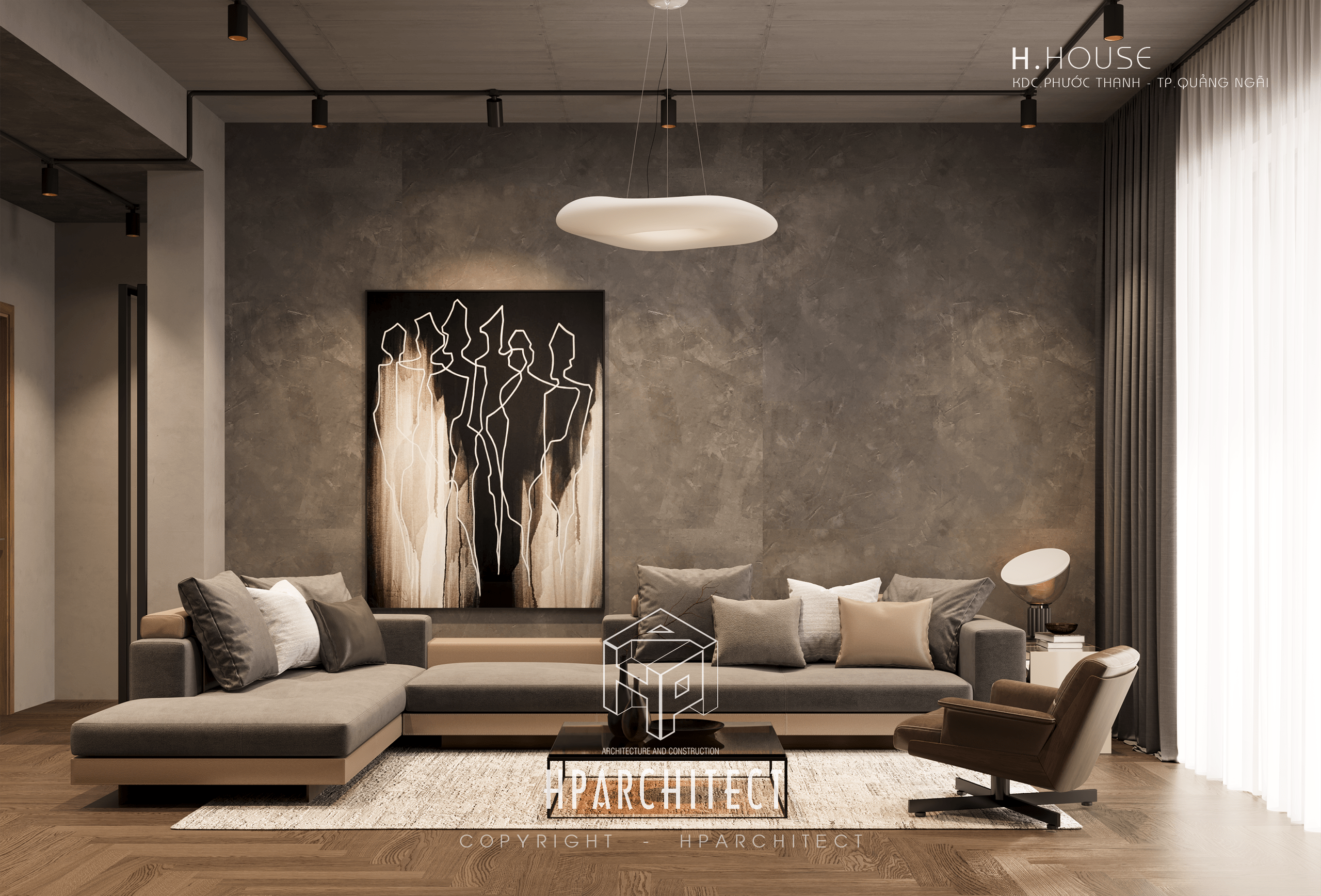 5 ý tưởng nội thất phòng khách đẹp cho nhà ống 5m