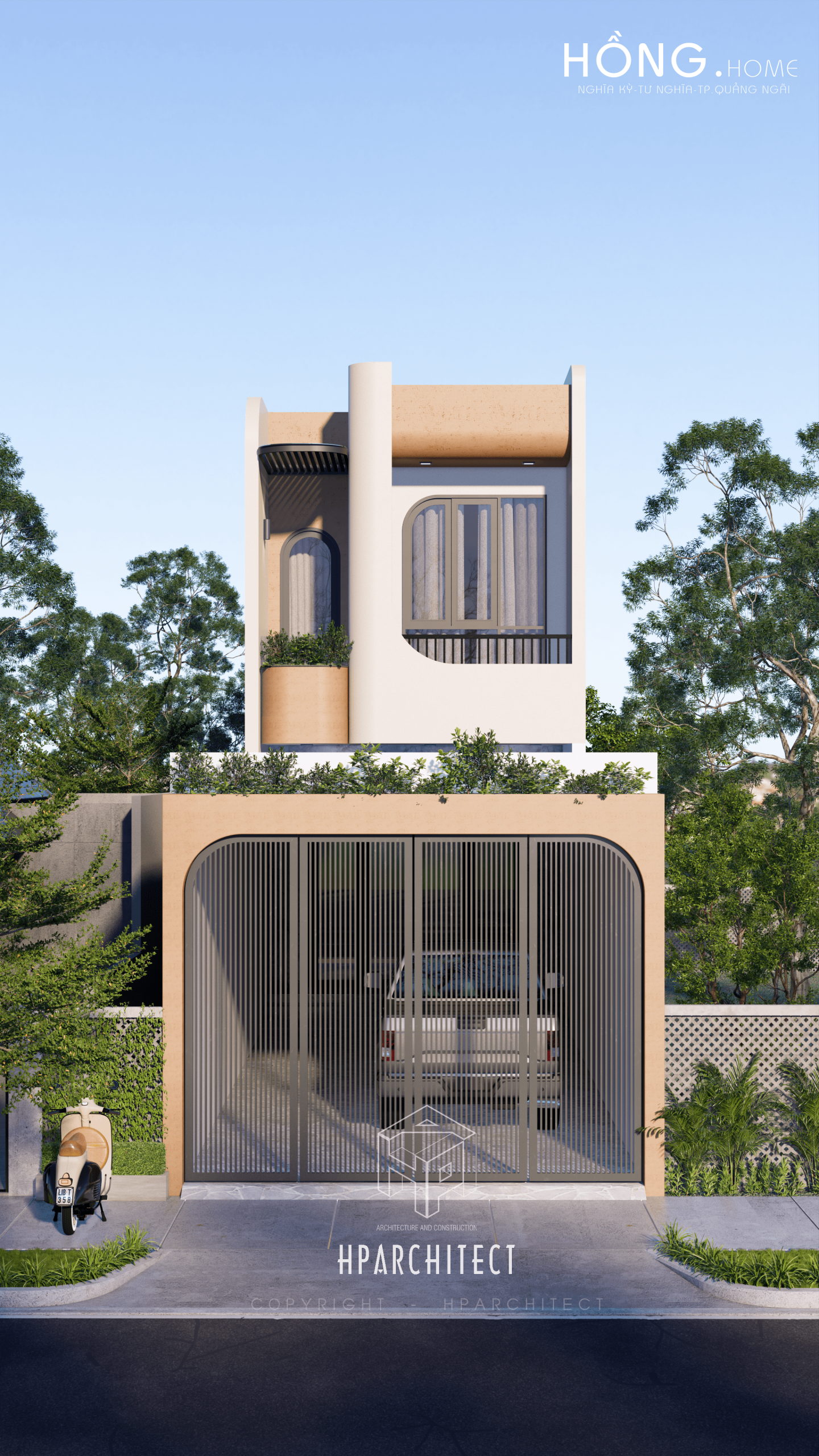 Khám phá 3 mẫu thiết kế nhà 2 tầng hiện đại tại Quảng Ngãi