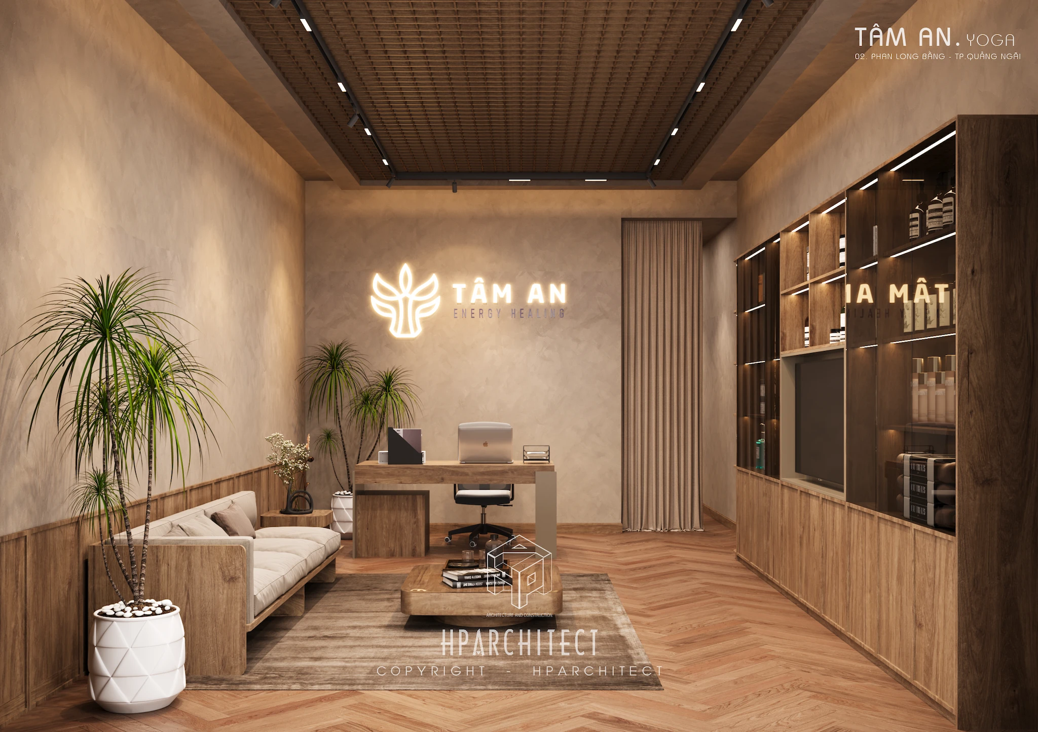 Dự án cải tạo Yoga & Spa phong cách Japandi – Khi sự tối giản chạm đến cảm xúc