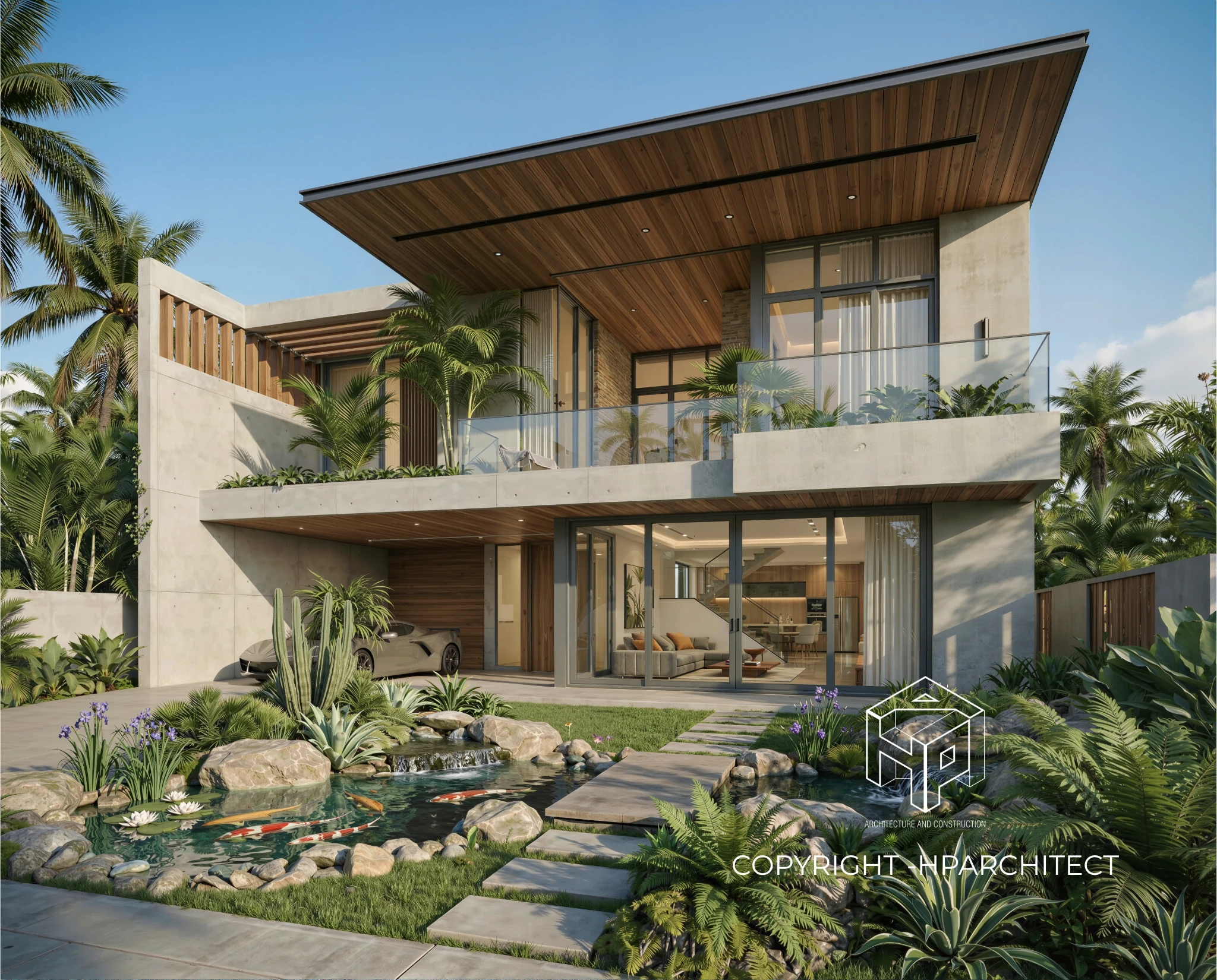 Thiết kế villa hiện đại tại Quảng Ngãi đẳng cấp