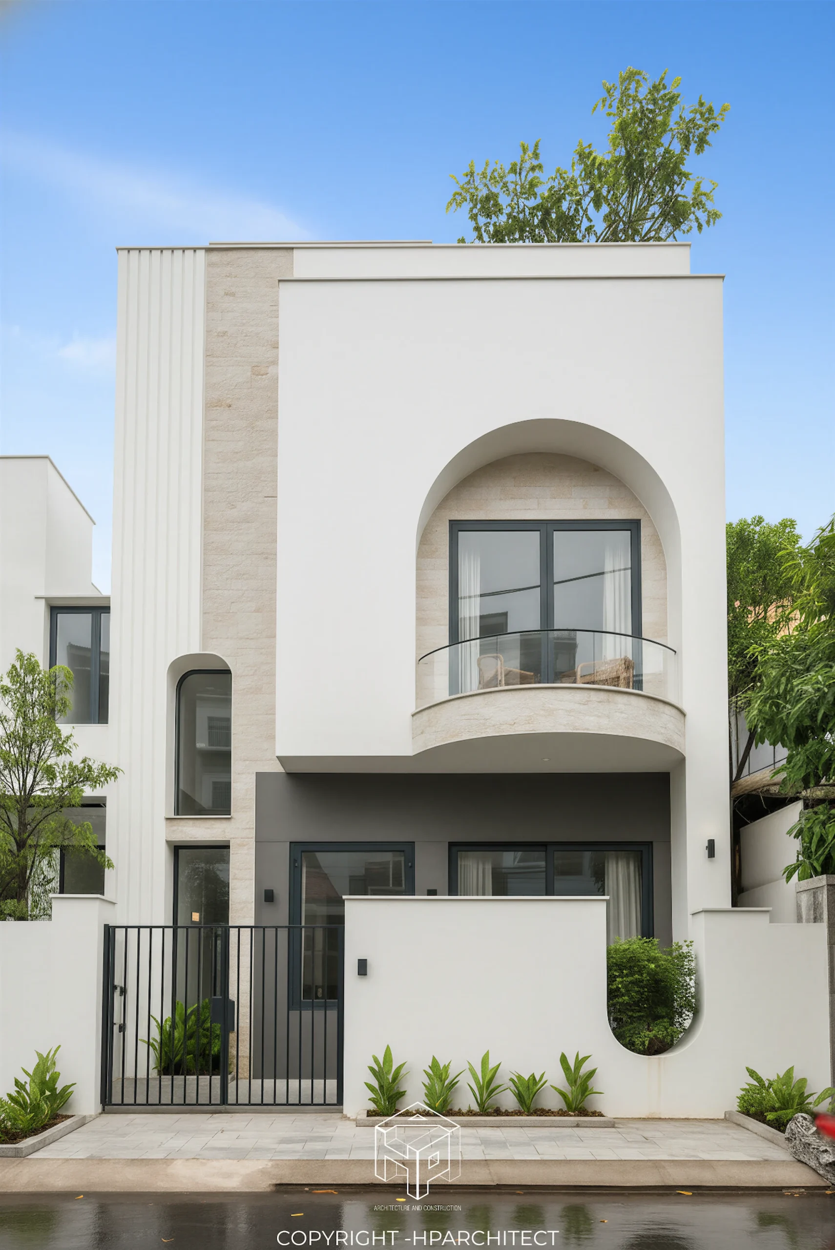 Mẫu nhà đẹp hiện đại 2026 – Tư duy thiết kế cho không gian sống bền vững