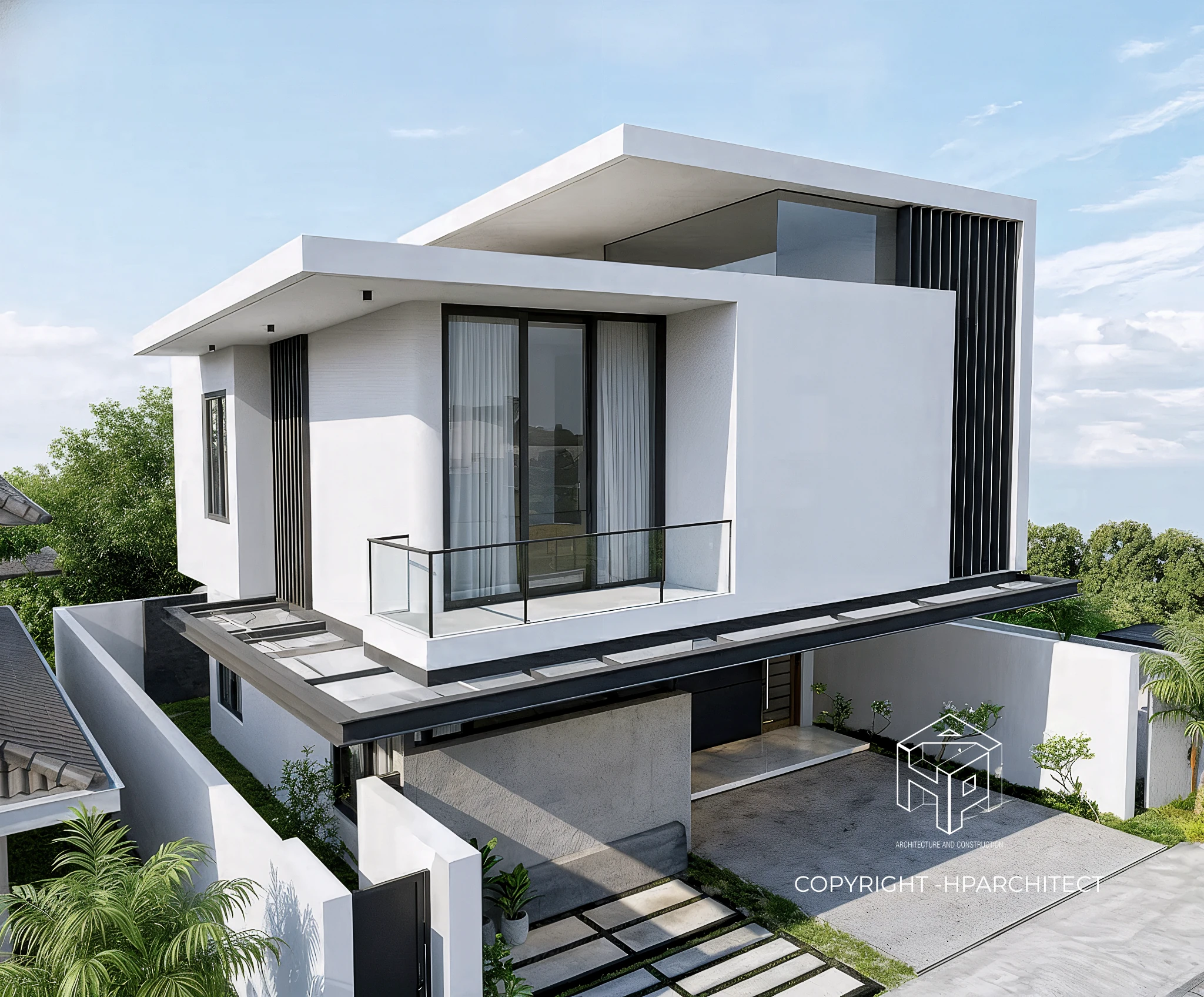 Kiến trúc nhà ở hiện đại – xu hướng nhà đẹp hiện nay 