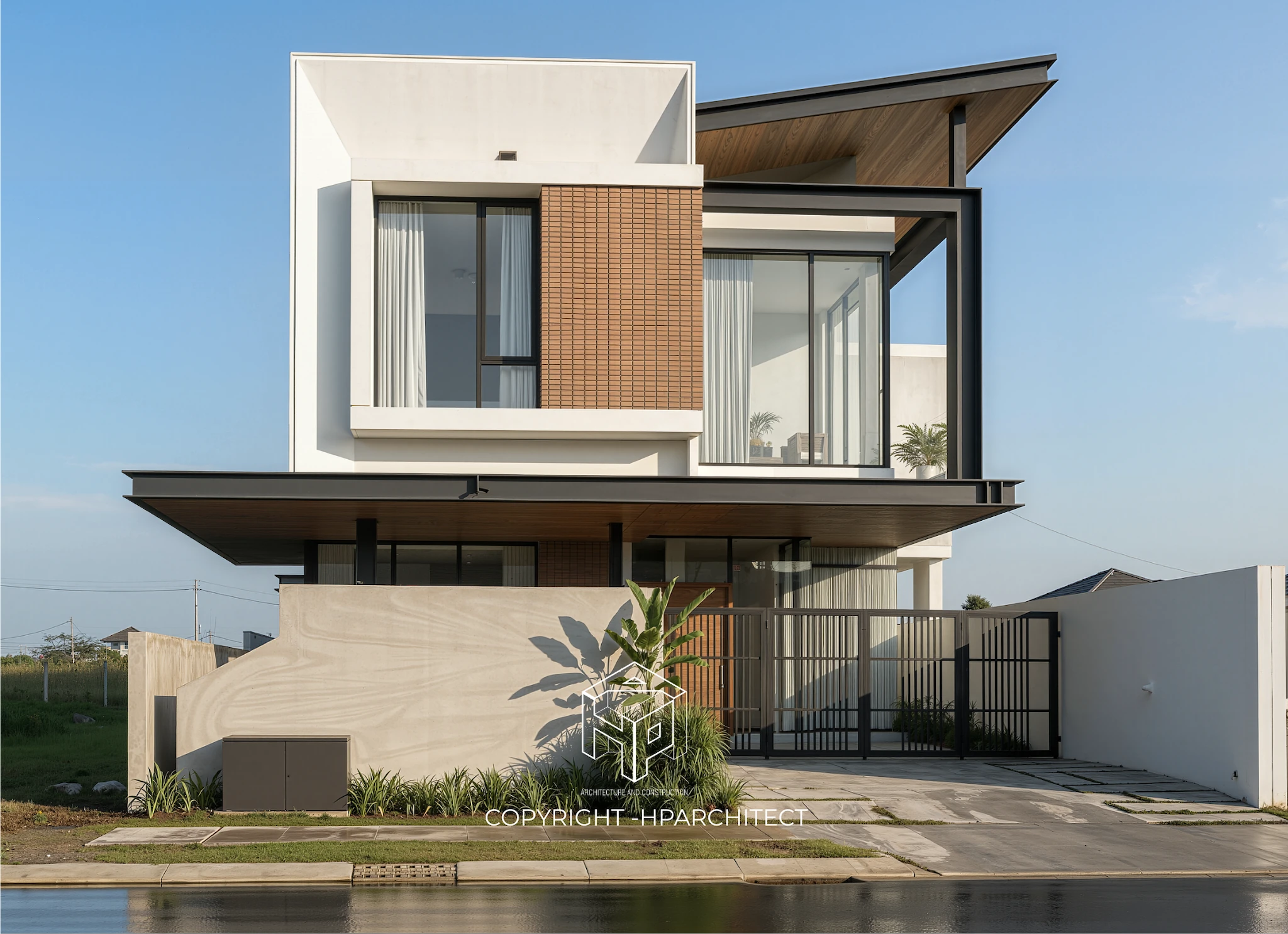 Kiến trúc nhà ở hiện đại – xu hướng nhà đẹp hiện nay 