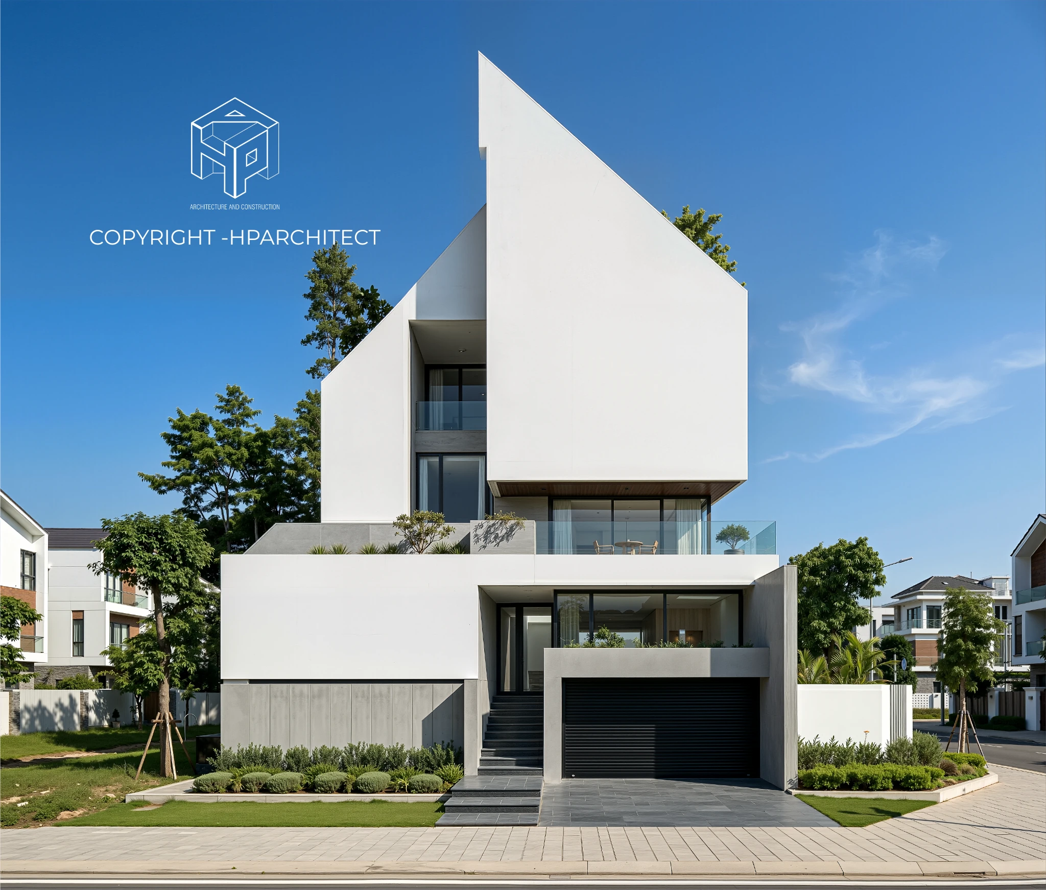 Thiết kế ngoại thất đẹp cho nhà ở hiện đại