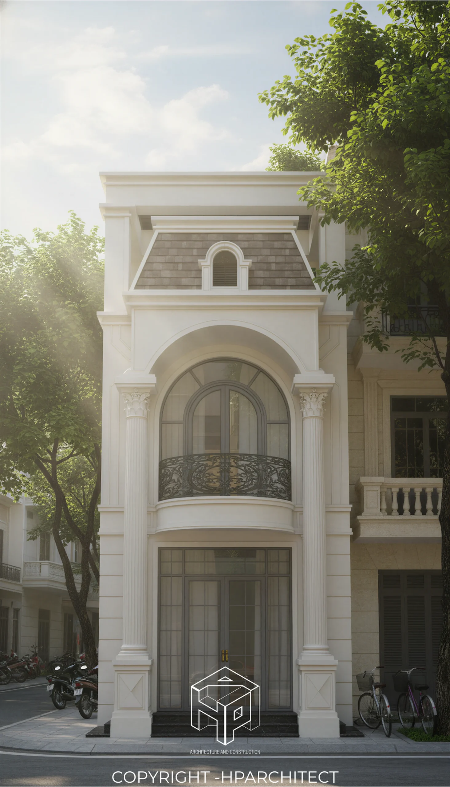 Thiết kế ngoại thất đẹp cho nhà ở hiện đại 